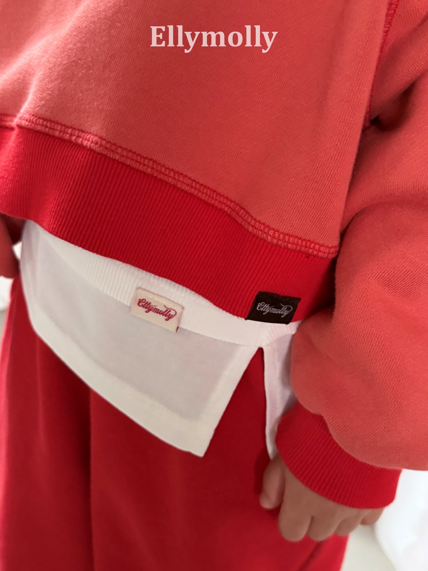 【PRE-ODER〆8.9(sun)】45.Rhythm Stitch Sweatshirt | ellymolly