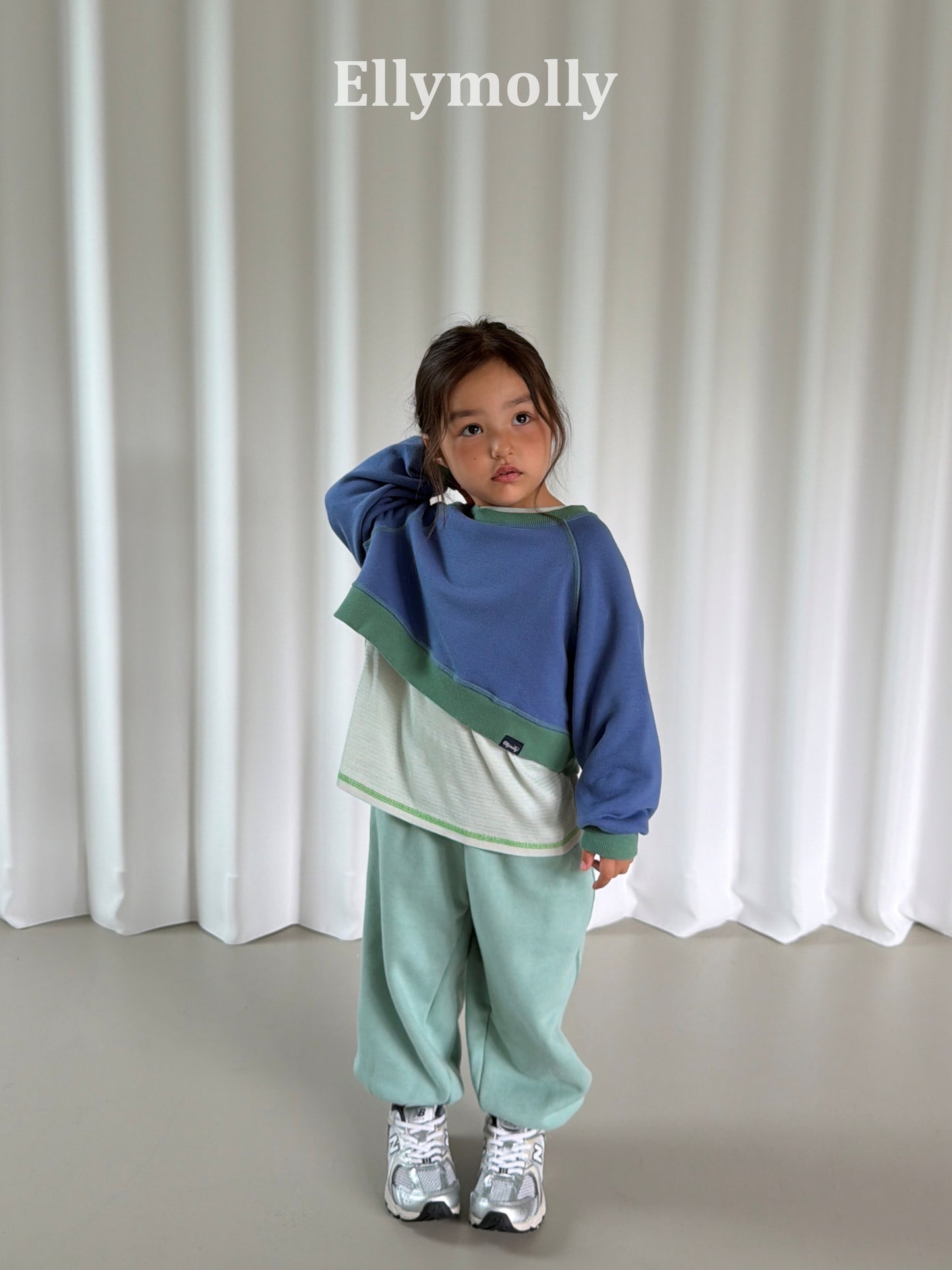 【PRE-ODER〆8.9(sun)】20.Ribbed Lettuce-Edge T-Shirt | ellymolly