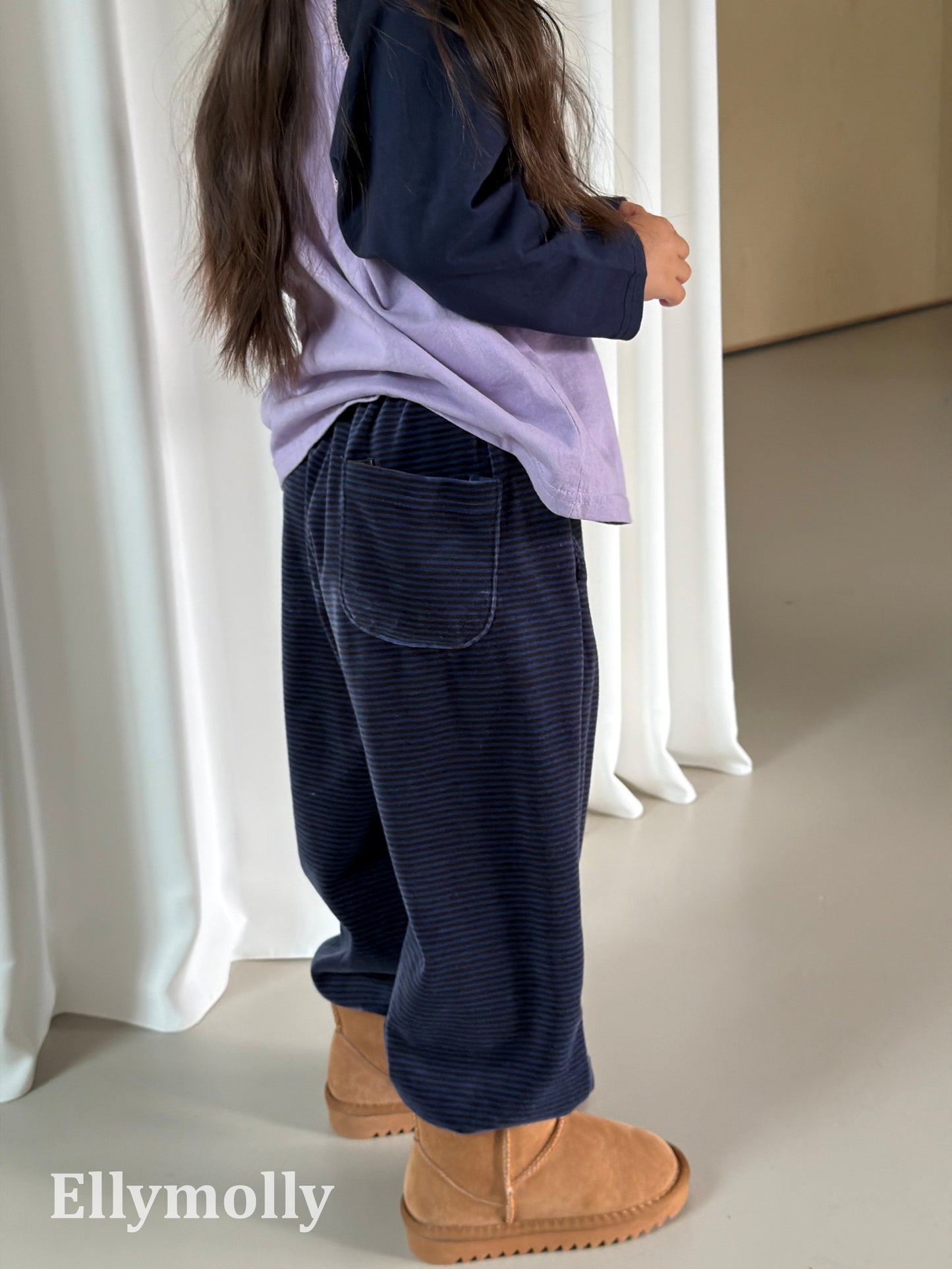 【PRE-ODER〆8.9(sun)】23.Velo Striped Jogger Pants | ellymolly