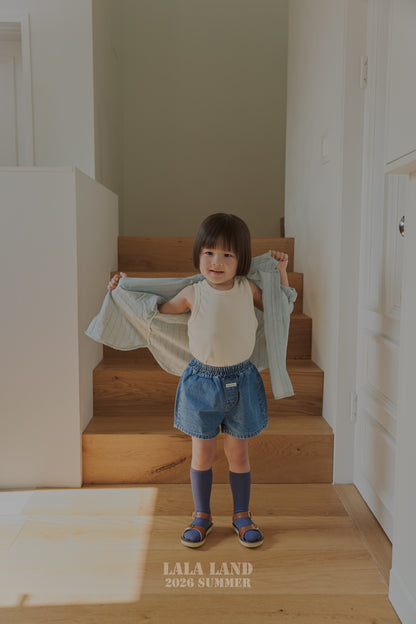 【PREORDER受付終了、ご希望はお問い合わせください。】72.Point Denim Shorts