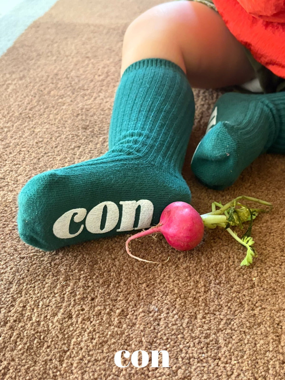 【秋のPRE-ODER 5%OFF】12.CON Socks | CON