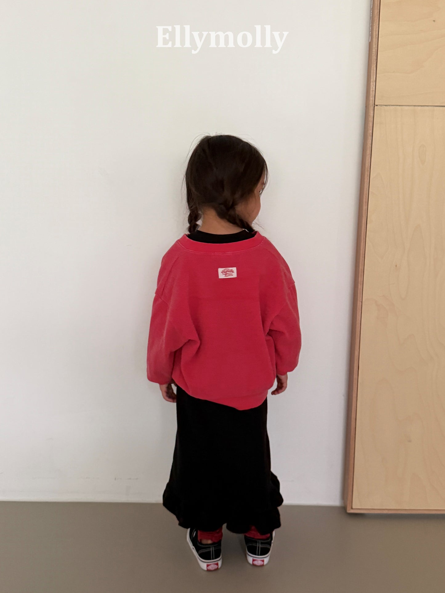 【PRE-ODER〆8.9(sun)】11.Slit Opening Sweatshirt | ellymolly