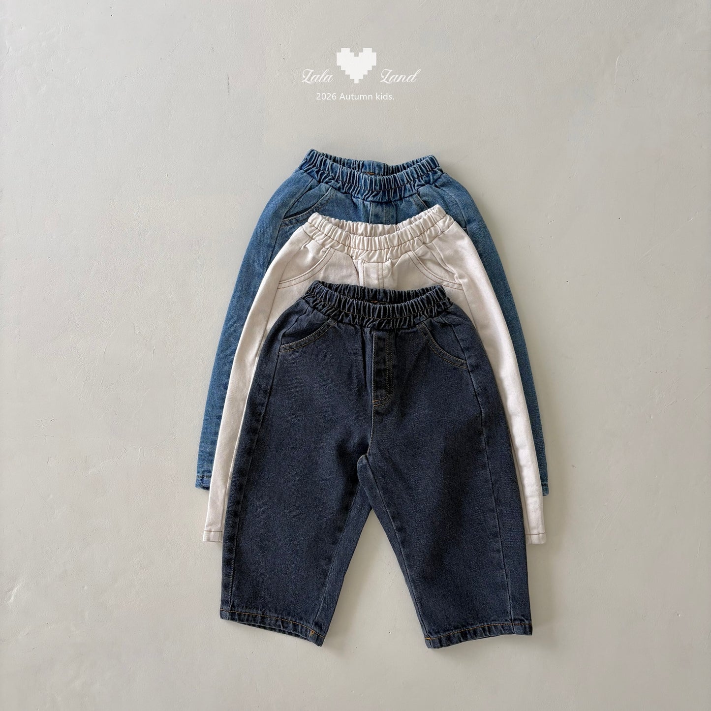 【PRE-ODER〆8.9(sun)】34.Wide Curved Denim | lalaland