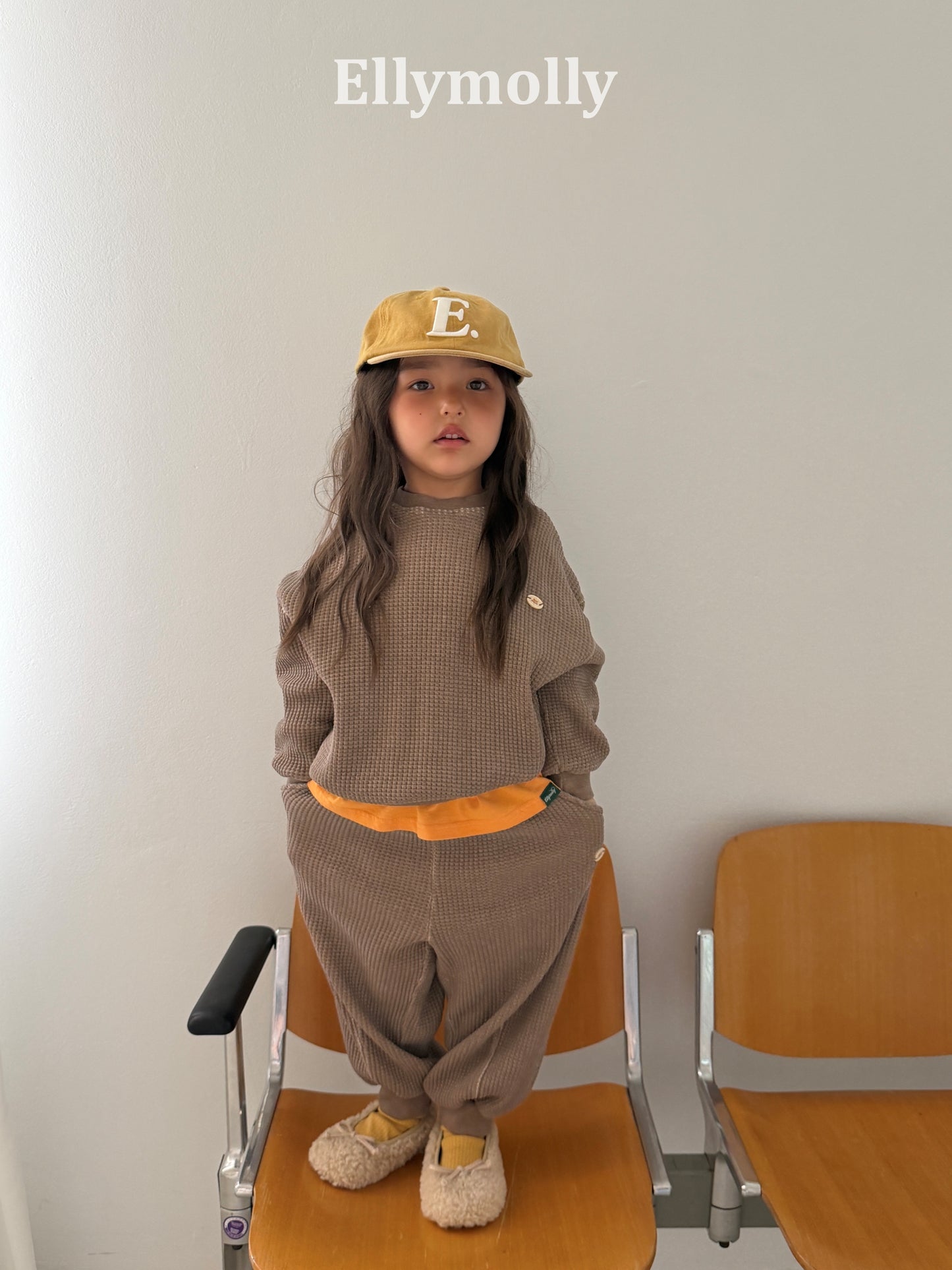 【PRE-ODER〆8.9(sun)】06.King Waffle Sweatshirt | ellymolly