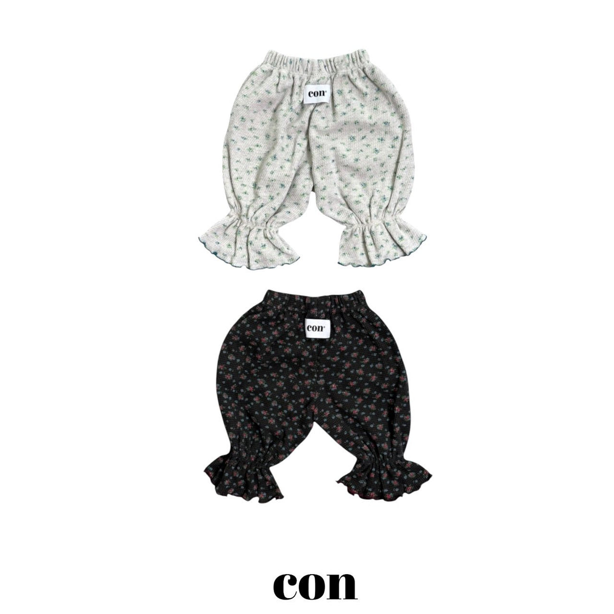 【秋のPRE-ODER 5%OFF】28.Garden Frill Pants | CON