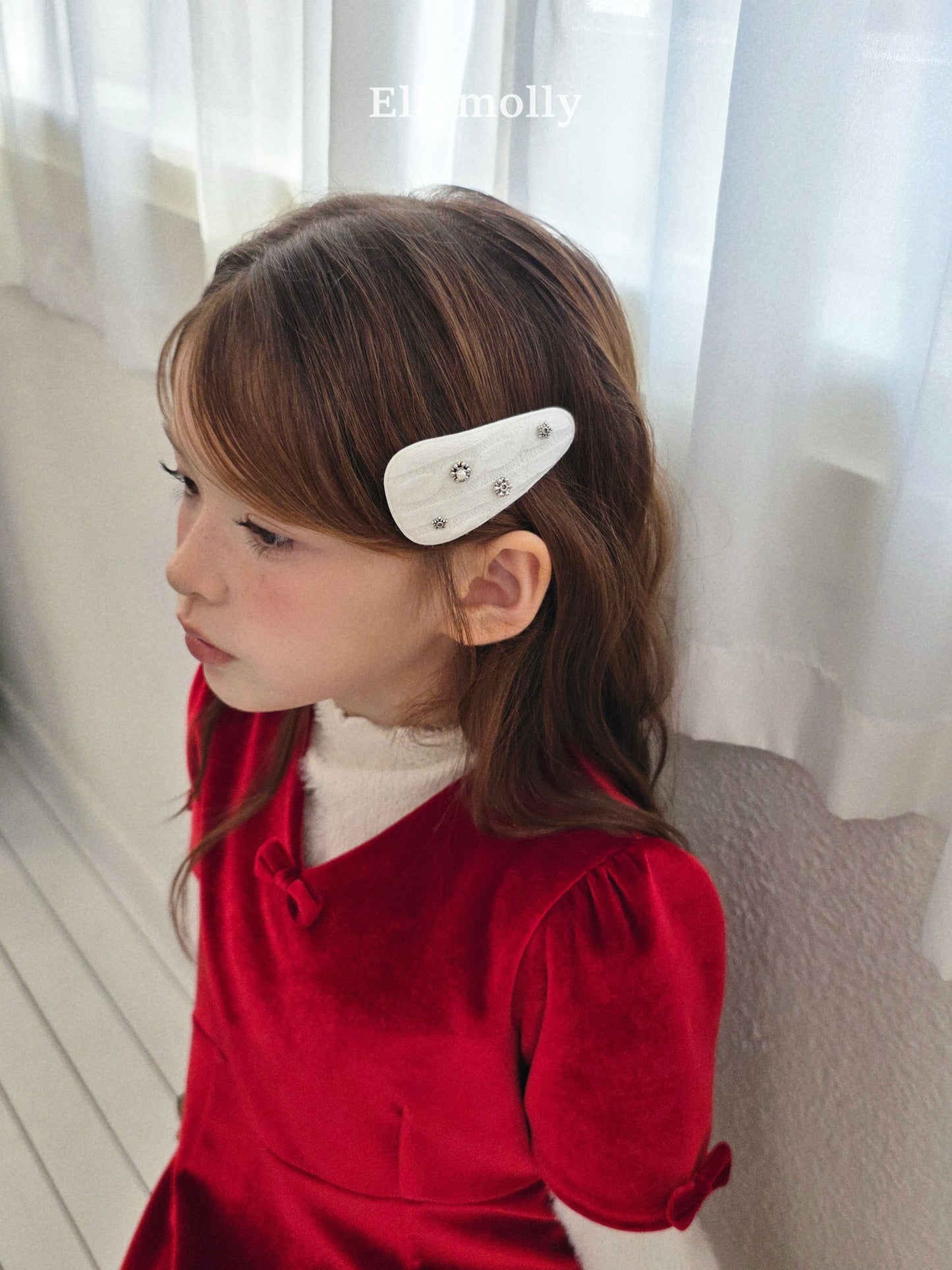 【PREORDER 4日間限定】35. Knit Pearl Hair Clip