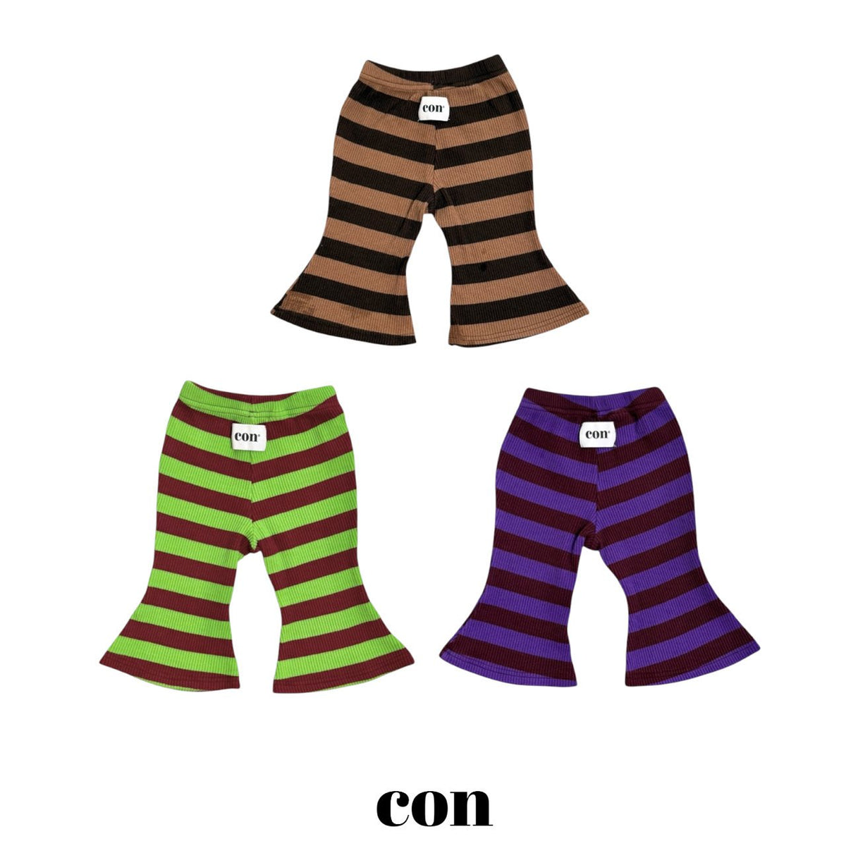 【秋のPRE-ODER 5%OFF】21.Chocolate Flare Pants | CON