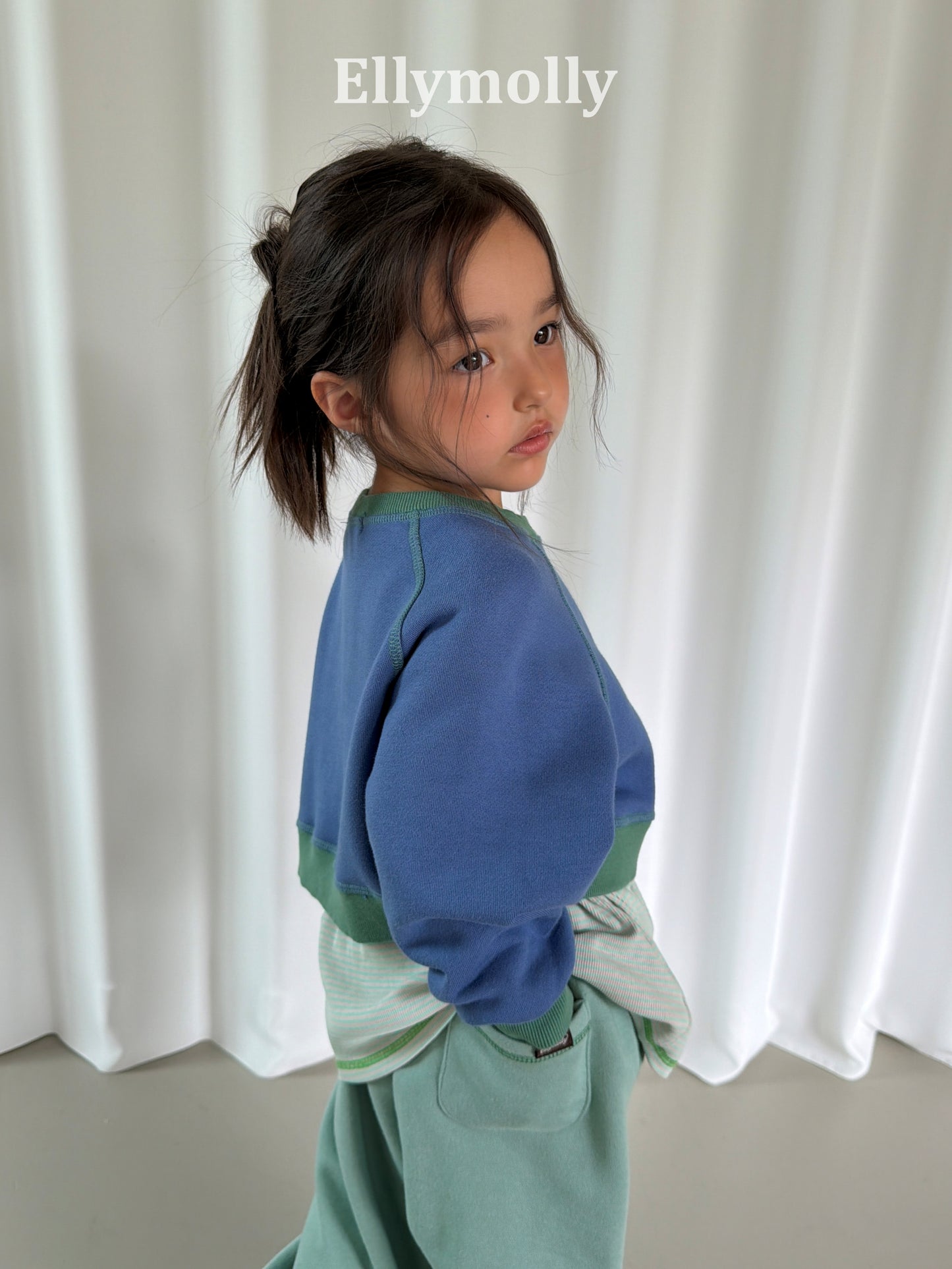 【PRE-ODER〆8.9(sun)】45.Rhythm Stitch Sweatshirt | ellymolly