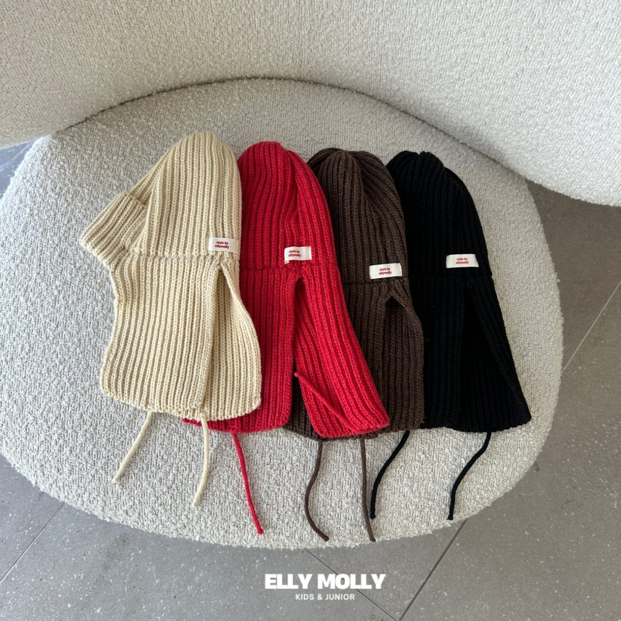 【PRE-ODER〆8.9(sun)】77.Ellie Knit Trendy Beanie | ellymolly