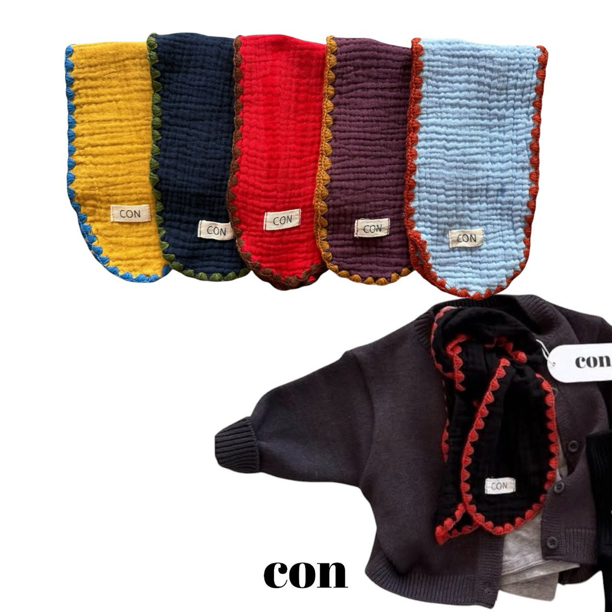 【秋のPRE-ODER 5%OFF】13.Everyday Muffler | CON