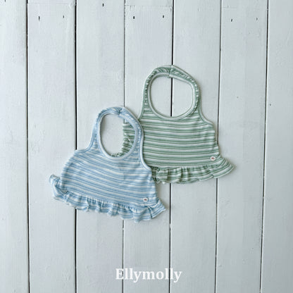 【期間限定 PRE-ODER】15.Salt Halter Frill Sleeveless Top