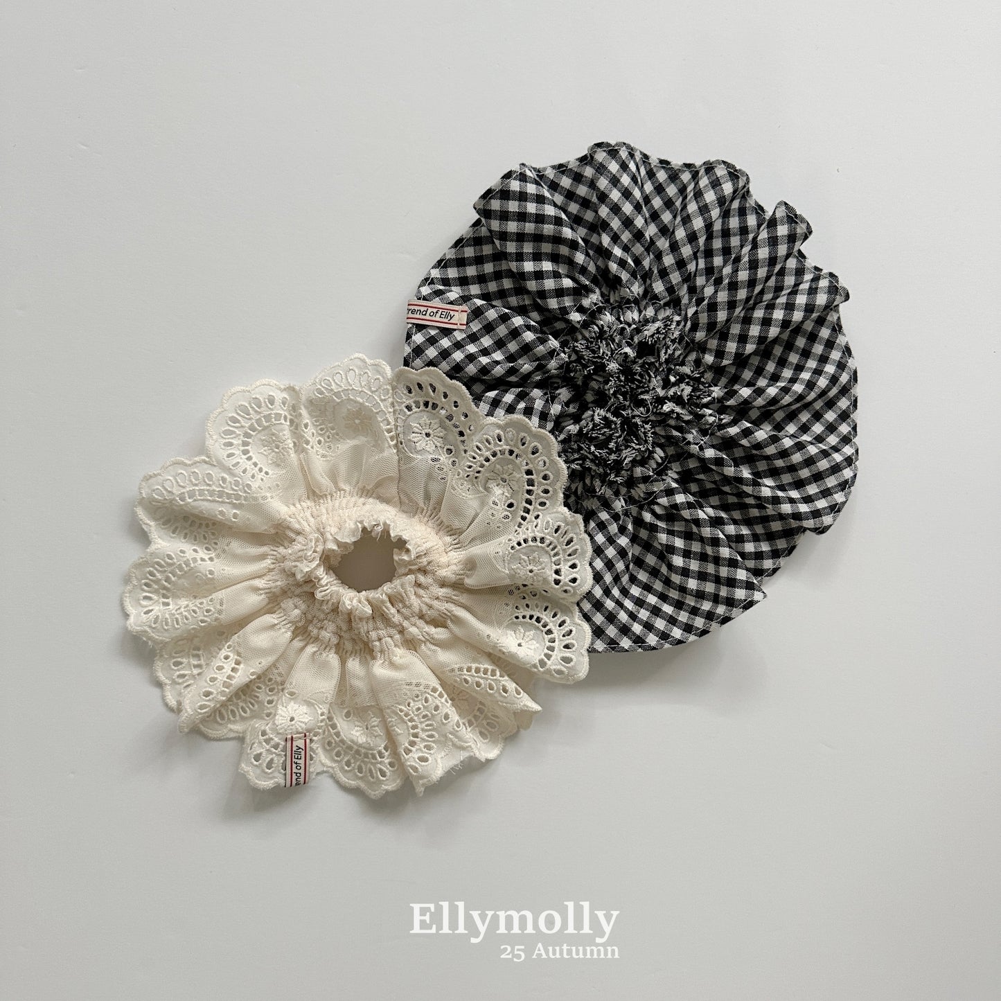 【PRE-ODER〆8.9(sun)】94.Flower Scrunchie | ellymolly