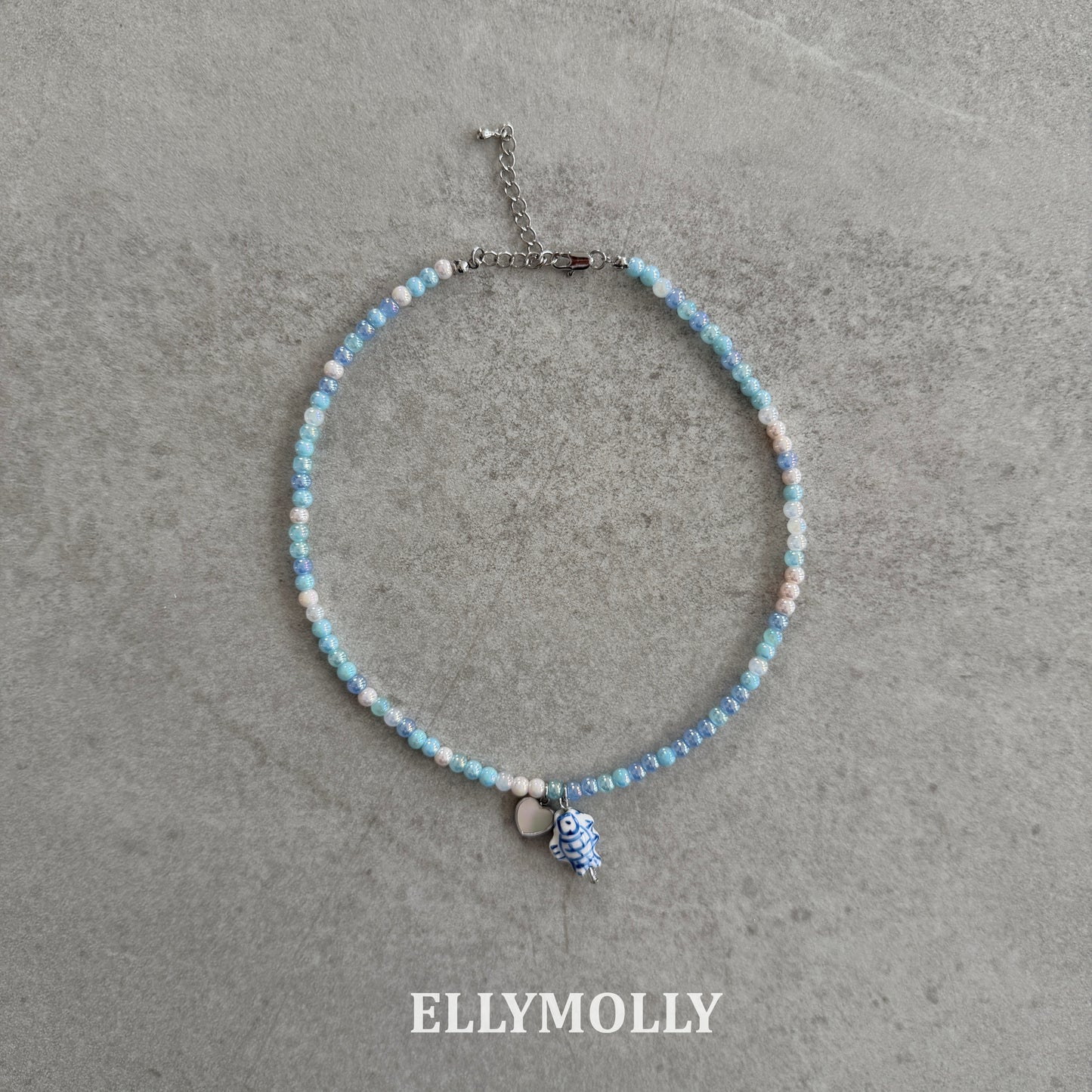 【PREORDER 4日間限定】41. Two-Tone Fish Necklace