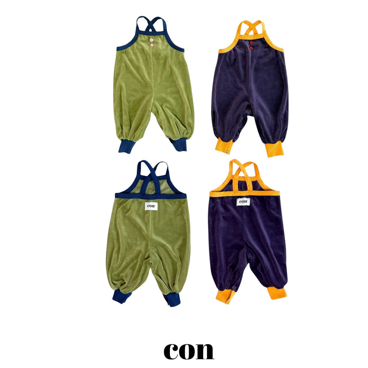 【秋のPRE-ODER 5%OFF】09.Crayon Overalls | CON