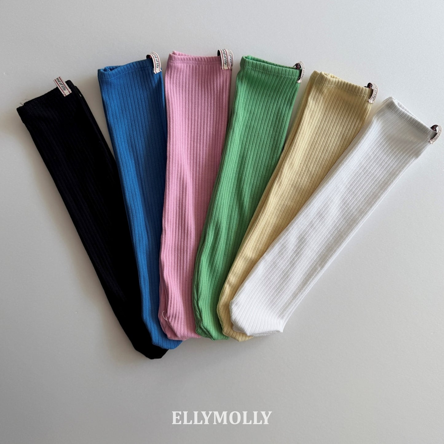 【PRE-ODER〆8.9(sun)】89.Color Ribbed Socks | ellymolly