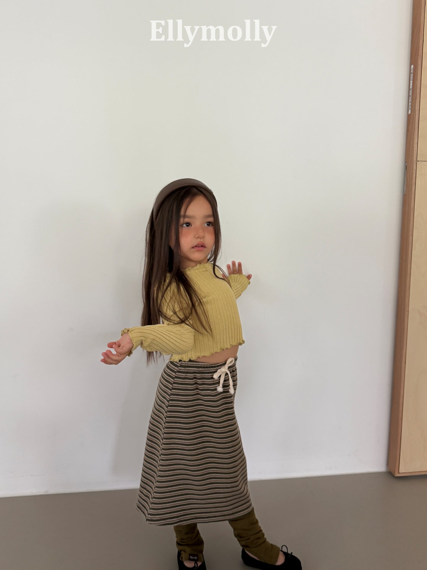 【PRE-ODER〆8.9(sun)】36.Shadow Long Skirt | ellymolly