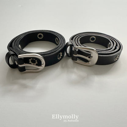 【PREORDER 4日間限定】19. Flower Stud Belt