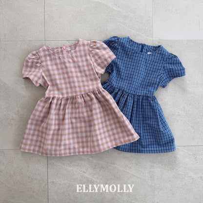 【PREORDER 4日間限定】41.Mellow Check Dress