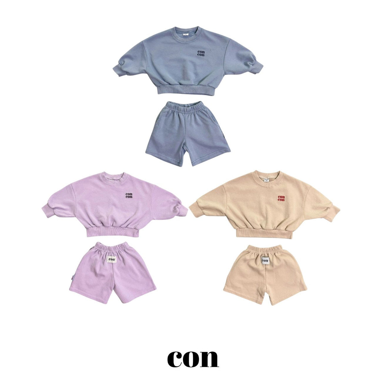 【秋のPRE-ODER 5%OFF】30.Daycare Outfit Set (Special Price) | CON