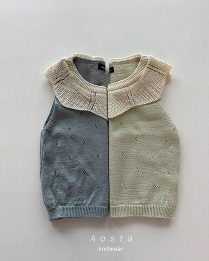 【PREORDER受付終了、ご希望はお問い合わせください。】23.Knit Frill T