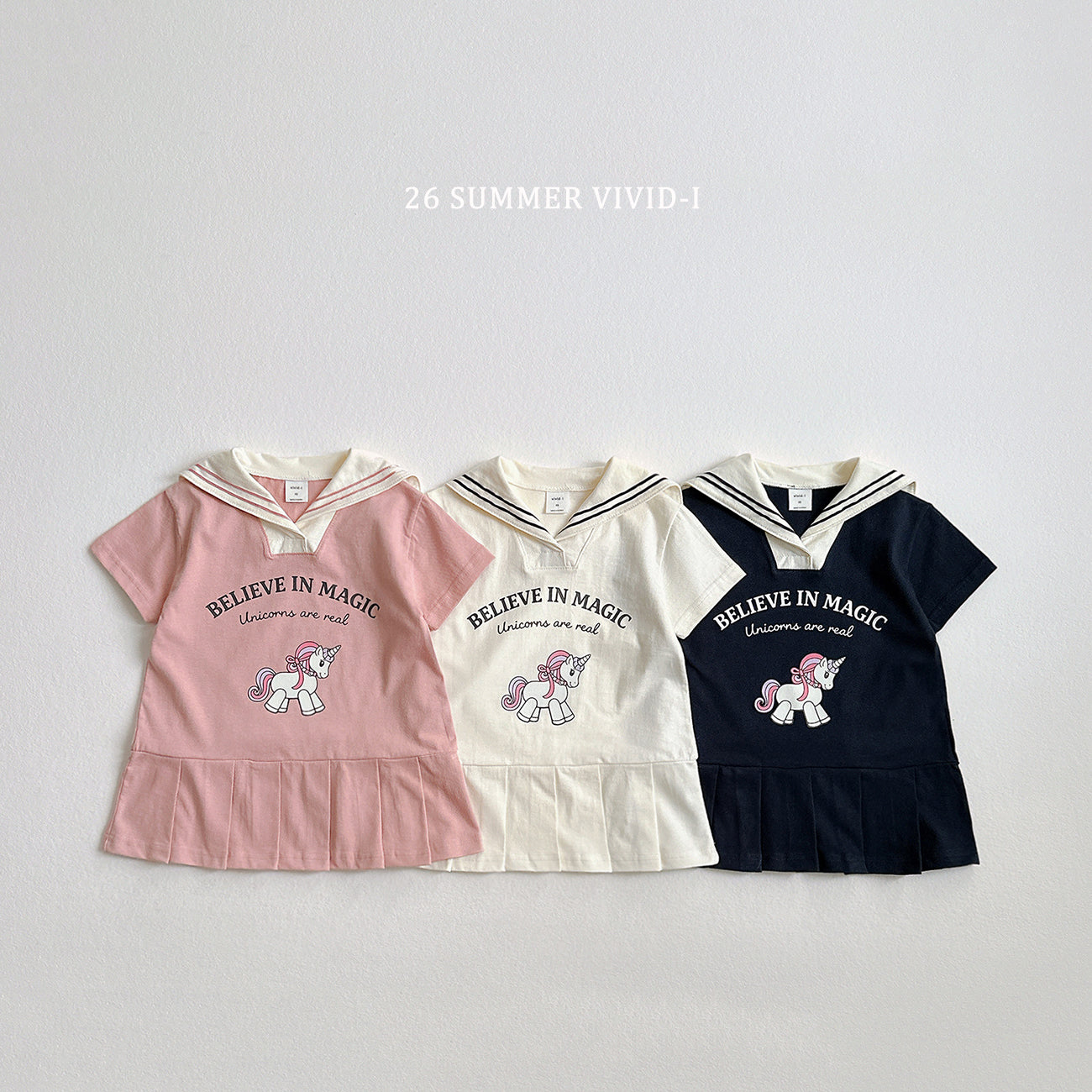 【PREORDER受付終了、ご希望はお問い合わせください。】92.Unicorn Sailor Dress