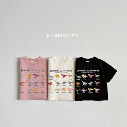 【PREORDER受付終了、ご希望はお問い合わせください。】49.Little Dino ShortSleeve Tee