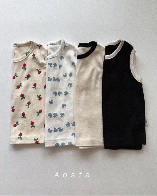 【PREORDER受付終了、ご希望はお問い合わせください。】3.Lip sleeveless T