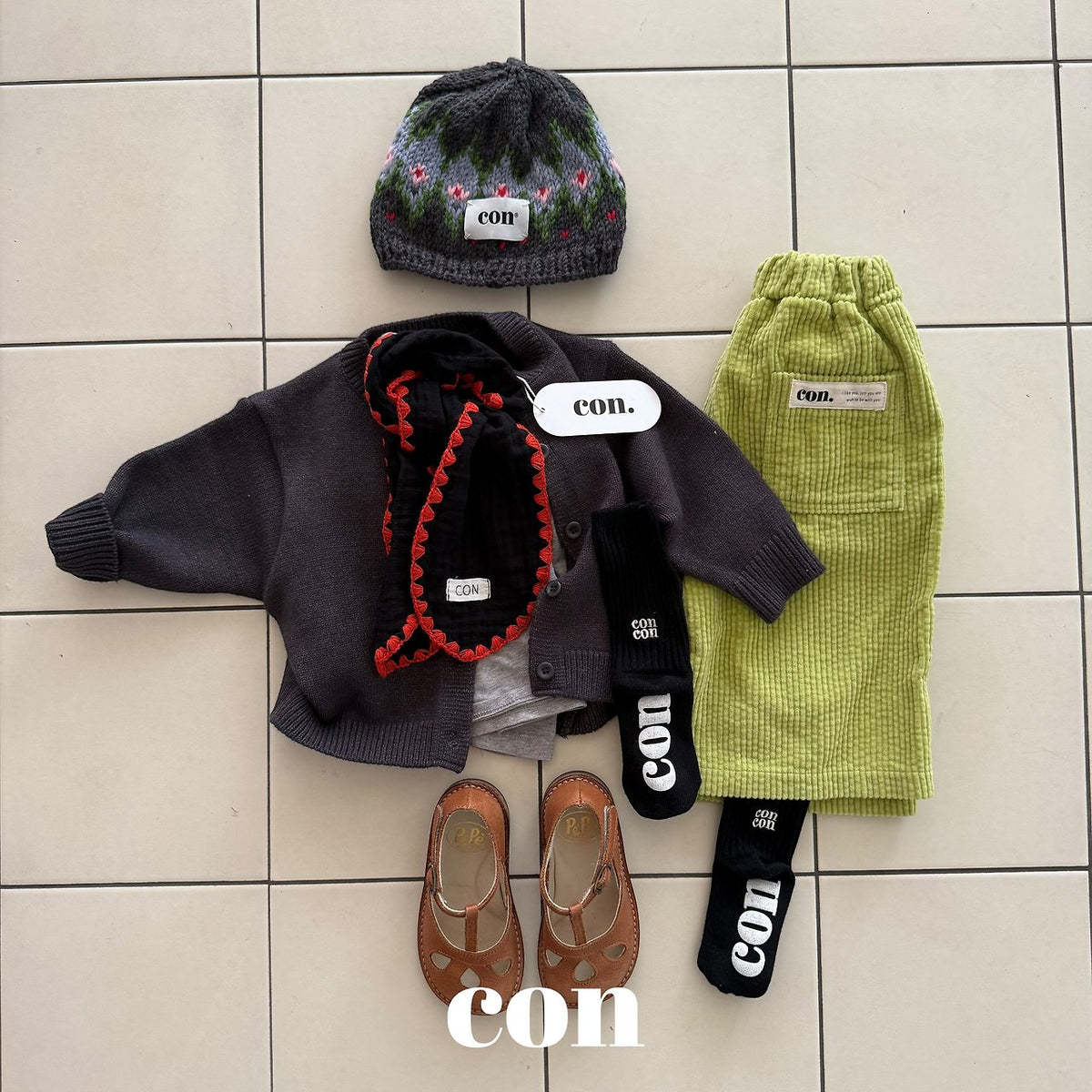 【秋のPRE-ODER 5%OFF】24.Soft Corduroy Pants | CON