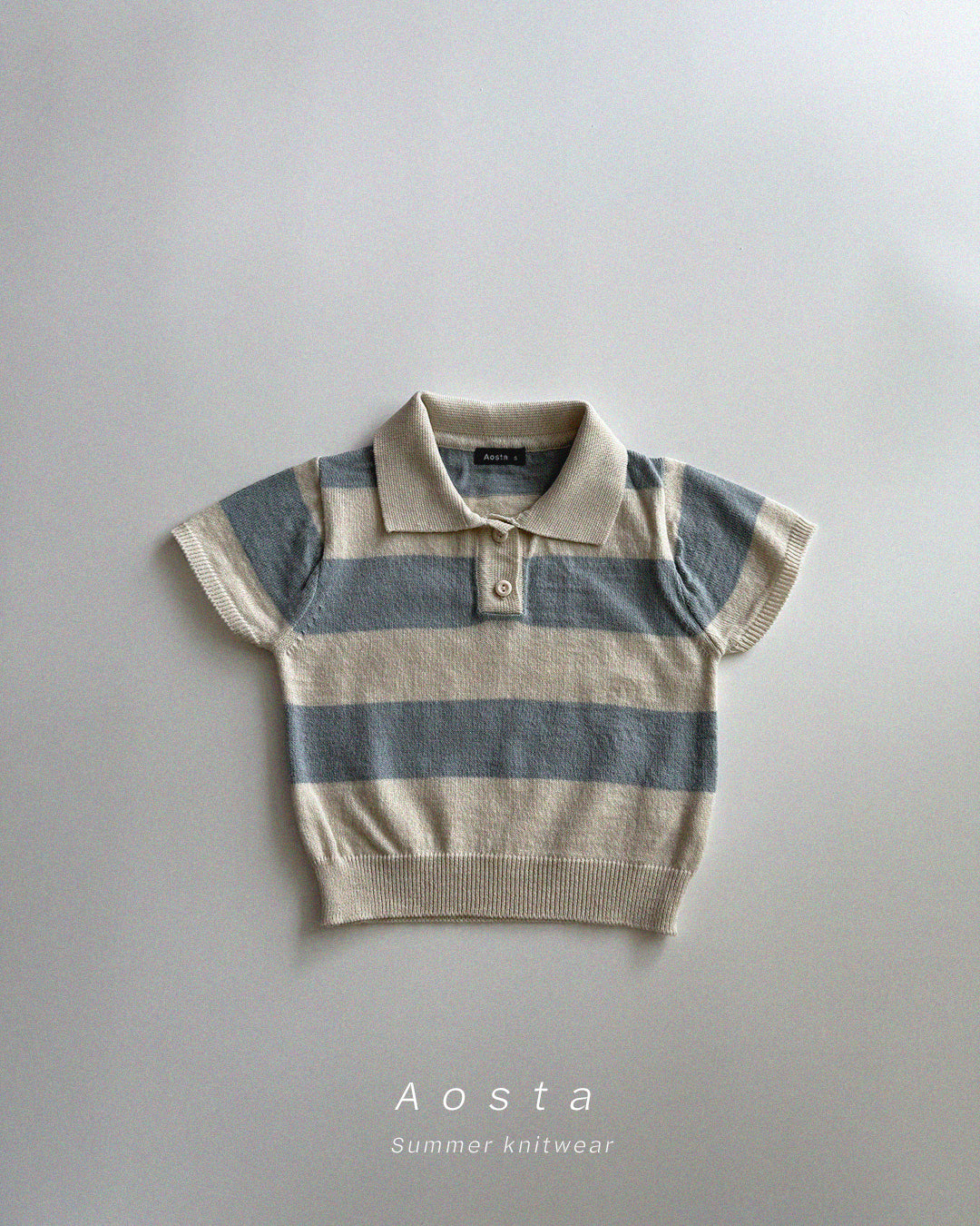 【PREORDER受付終了、ご希望はお問い合わせください。】22.Knit Collar T