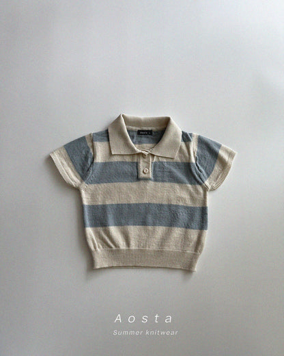 【PREORDER受付終了、ご希望はお問い合わせください。】22.Knit Collar T