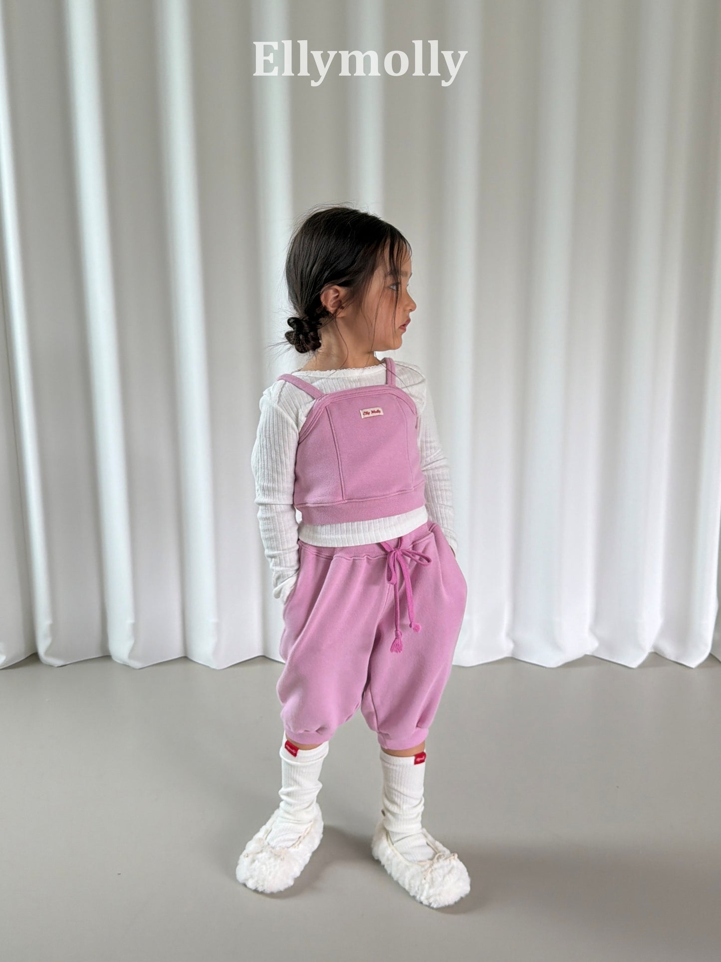 【PRE-ODER〆8.9(sun)】42.Bubble Capri Jogger Pants | ellymolly