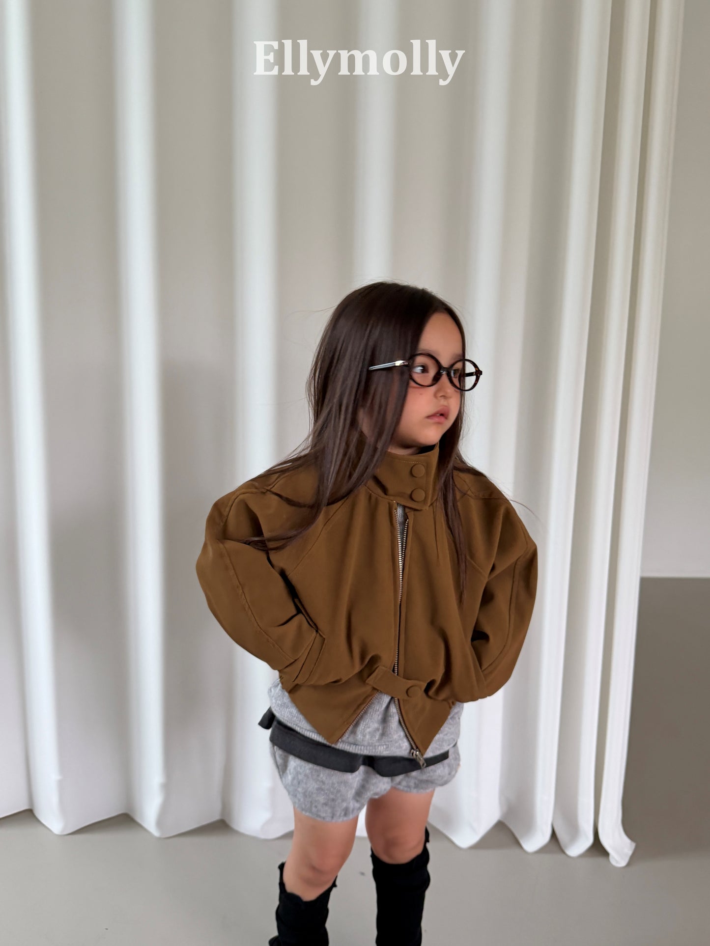 【PRE-ODER〆8.9(sun)】02.Rusk Leather Jacket | ellymolly