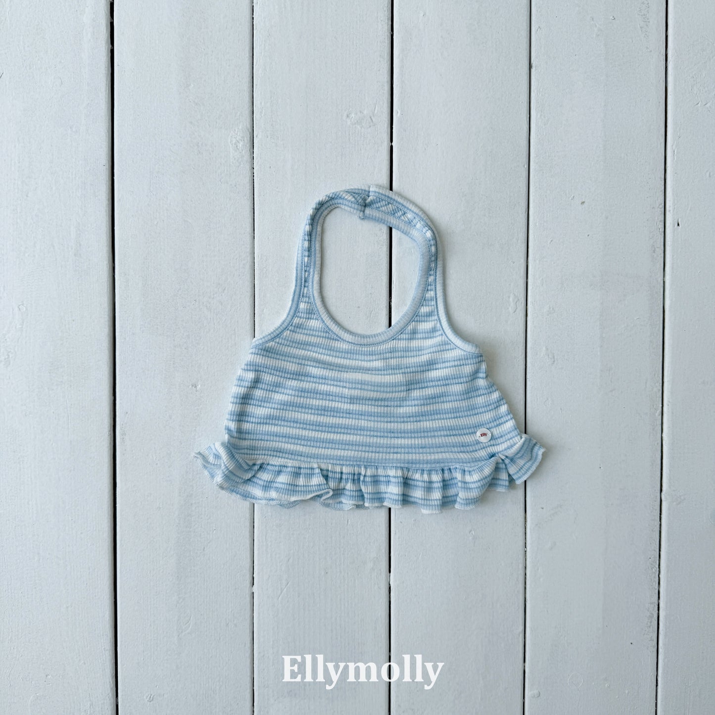 【期間限定 PRE-ODER】15.Salt Halter Frill Sleeveless Top
