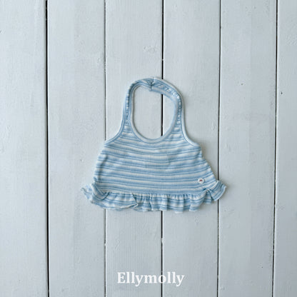 【期間限定 PRE-ODER】15.Salt Halter Frill Sleeveless Top