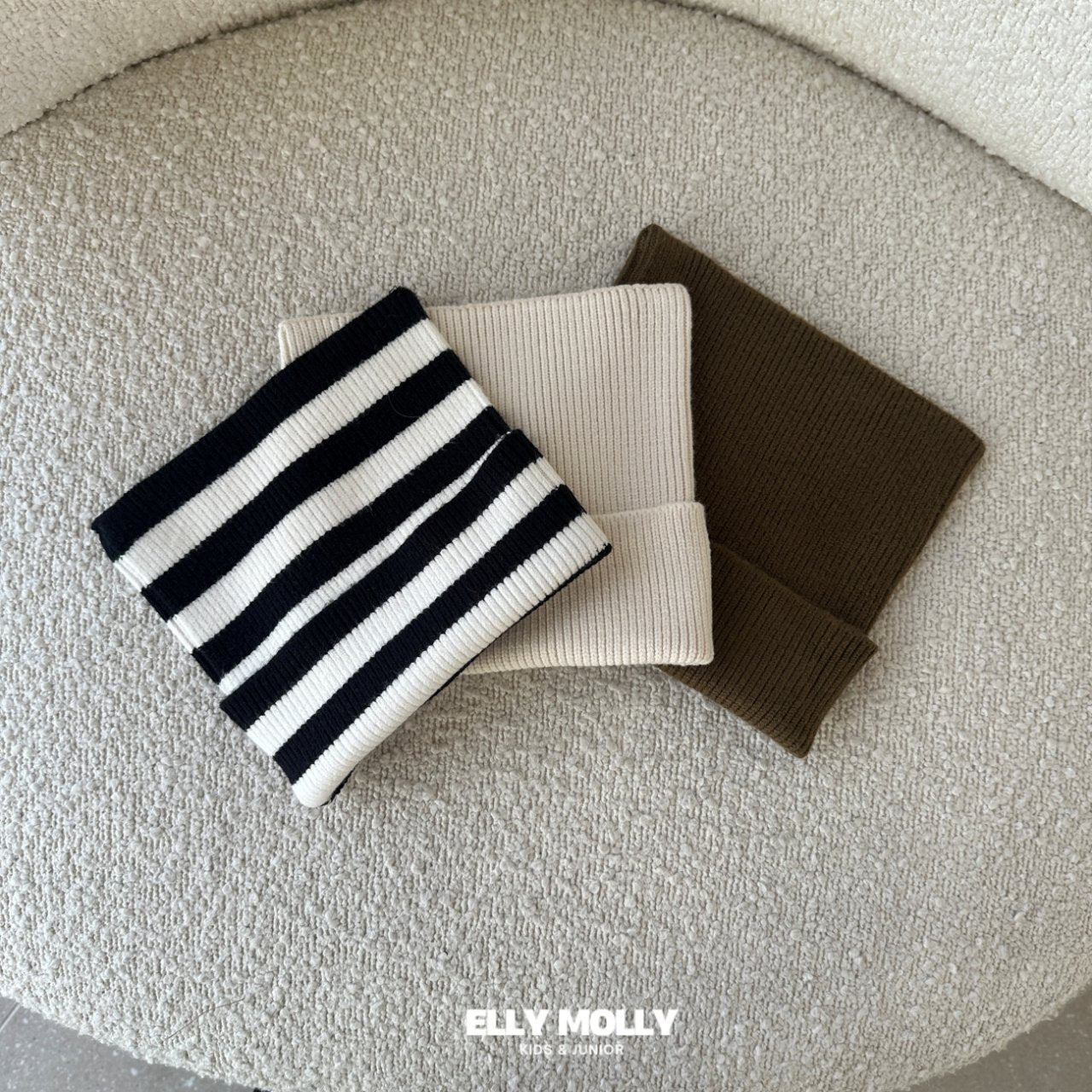 【PRE-ODER〆8.9(sun)】76.Ellie Knit Square Beanie | ellymolly