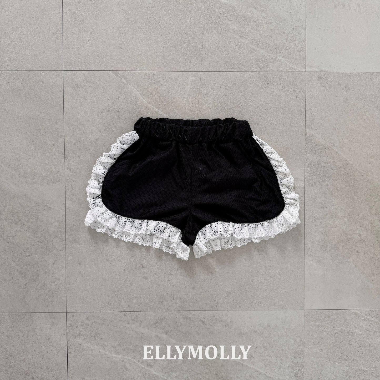 【PREORDER 4日間限定】47.Mesh Frill Shorts