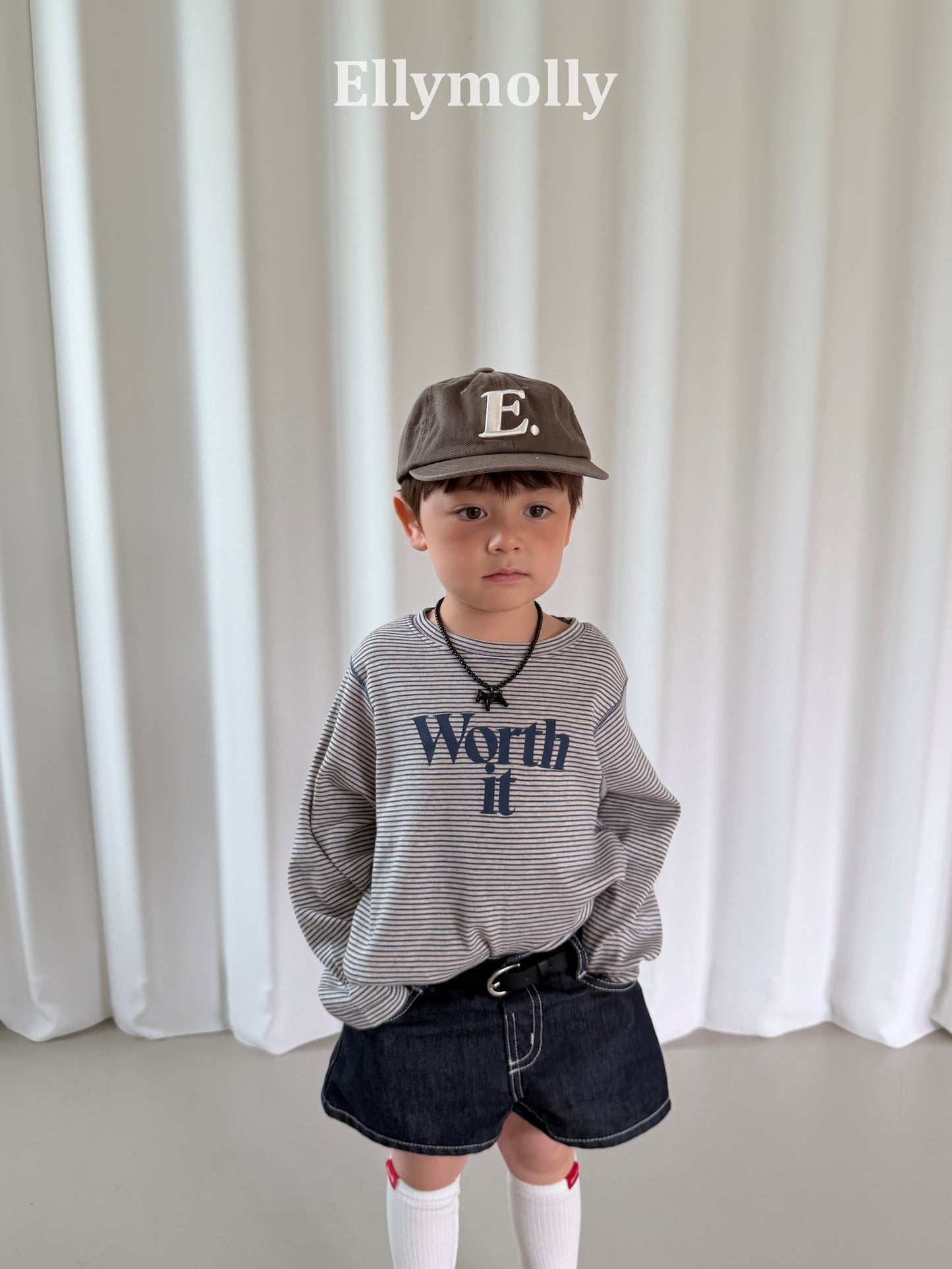 【PRE-ODER〆8.9(sun)】19.Worth It Chain T-Shirt | ellymolly