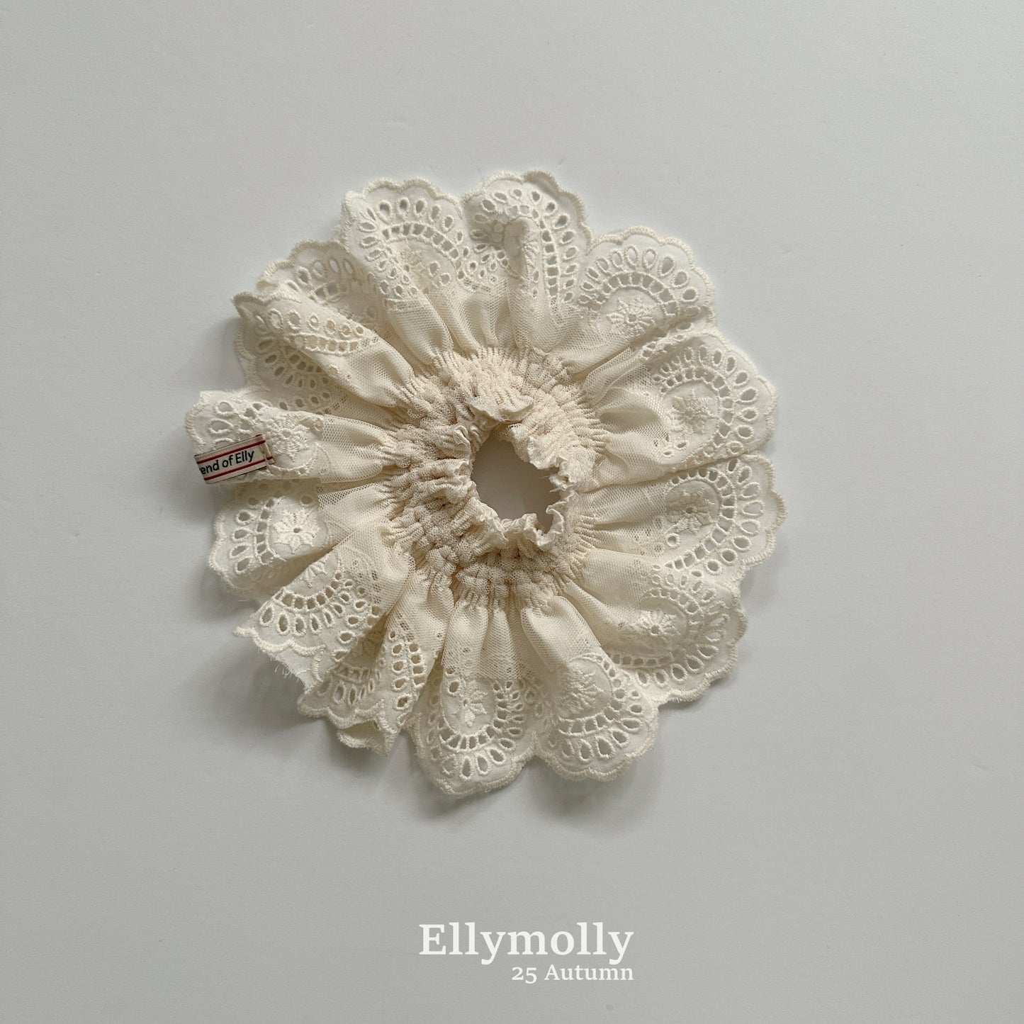 【PRE-ODER〆8.9(sun)】94.Flower Scrunchie | ellymolly