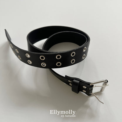 【PREORDER 4日間限定】20. Double Line Stud Belt