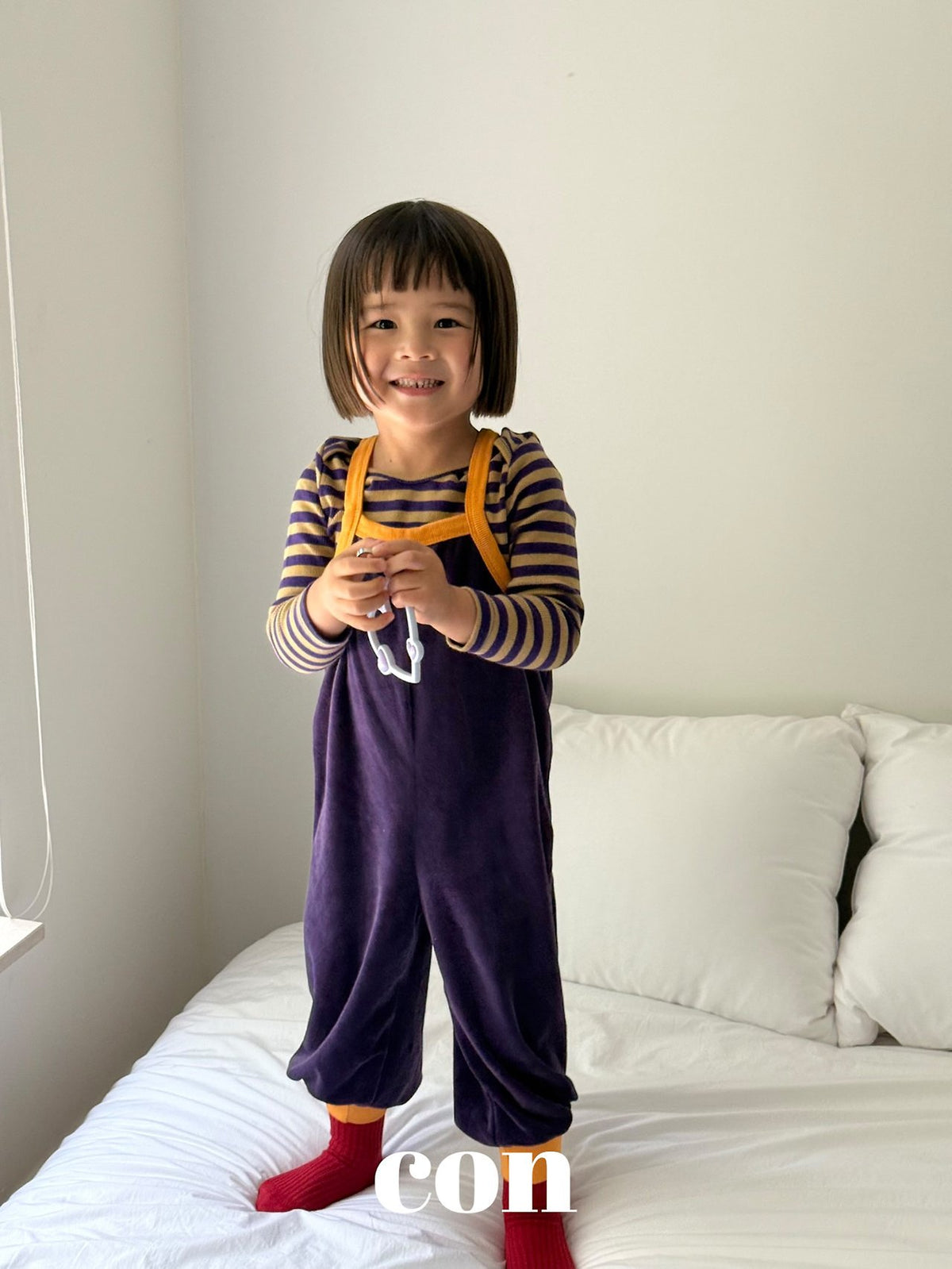 【秋のPRE-ODER 5%OFF】09.Crayon Overalls | CON
