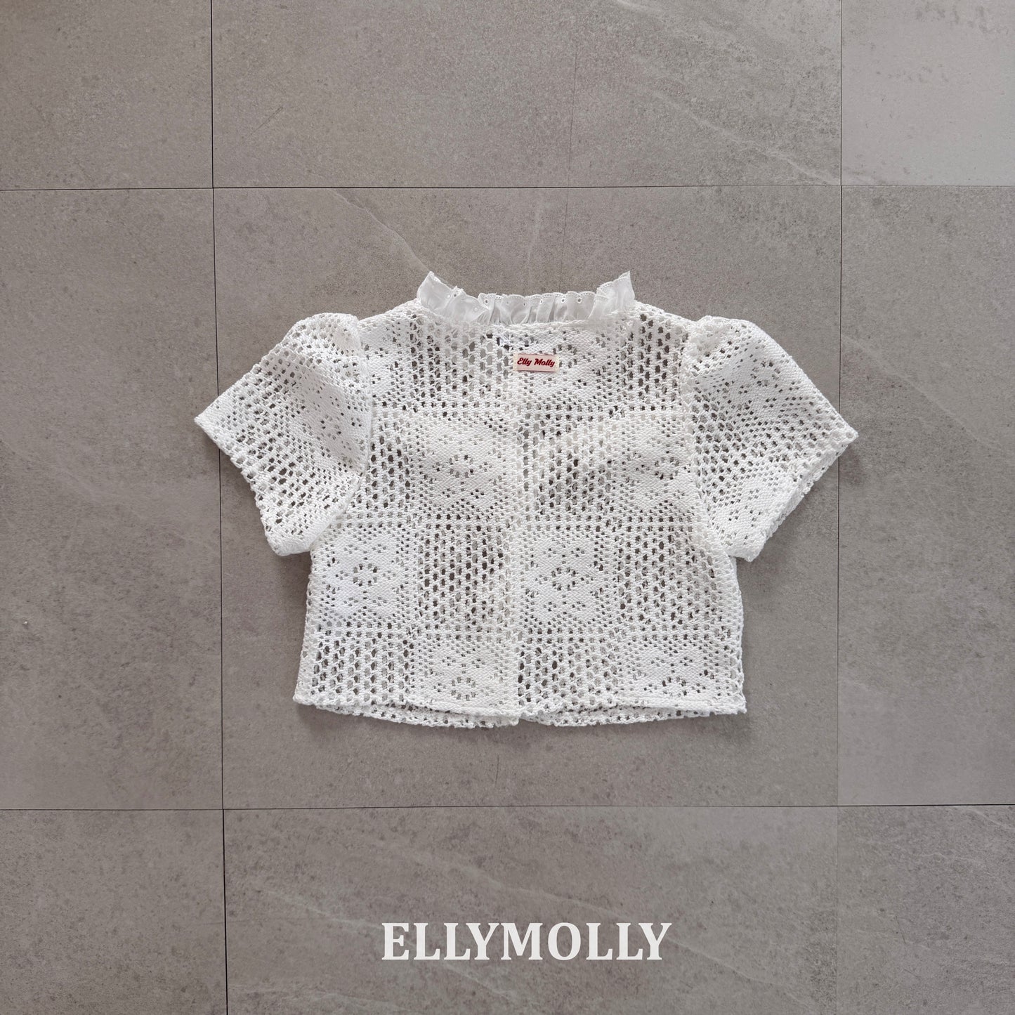 【PREORDER 4日間限定】20.Rosy Crochet Blouse