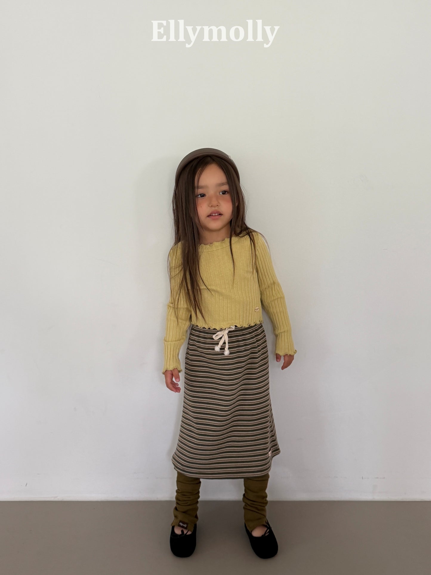 【PRE-ODER〆8.9(sun)】36.Shadow Long Skirt | ellymolly