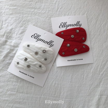 【PREORDER 4日間限定】35. Knit Pearl Hair Clip