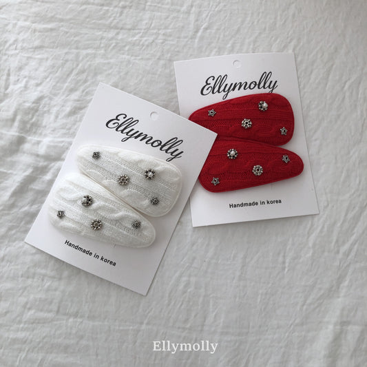 【PREORDER 4日間限定】35. Knit Pearl Hair Clip