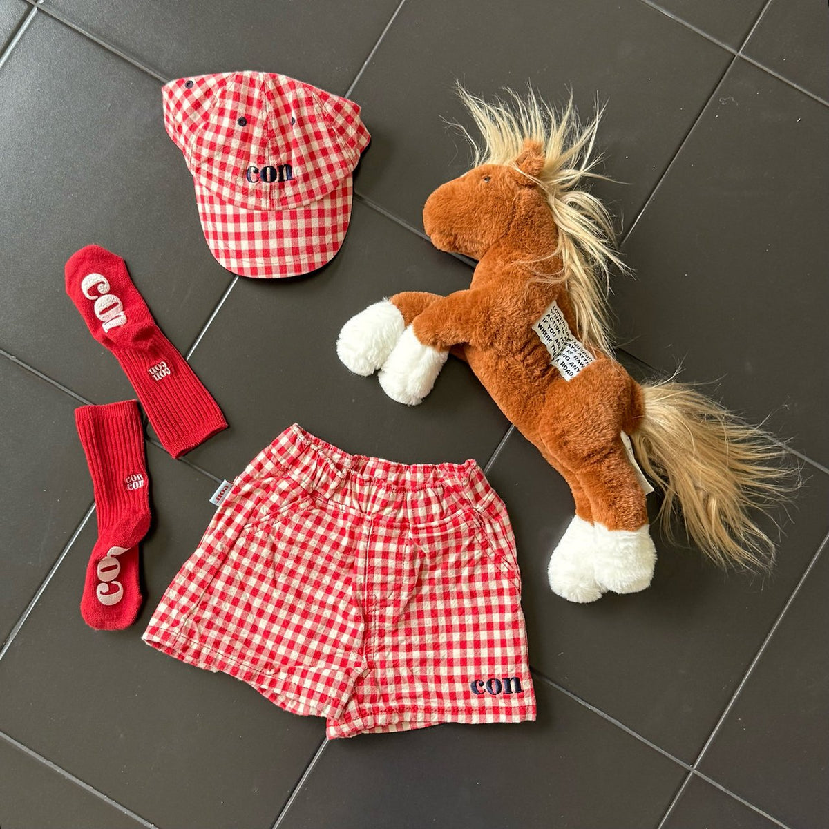 【秋のPRE-ODER 5%OFF】31.CON Check Pants | CON