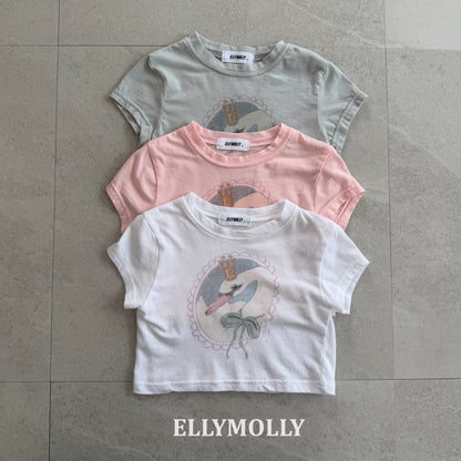 【PREORDER 4日間限定】12.Elise Swan T-Shirt