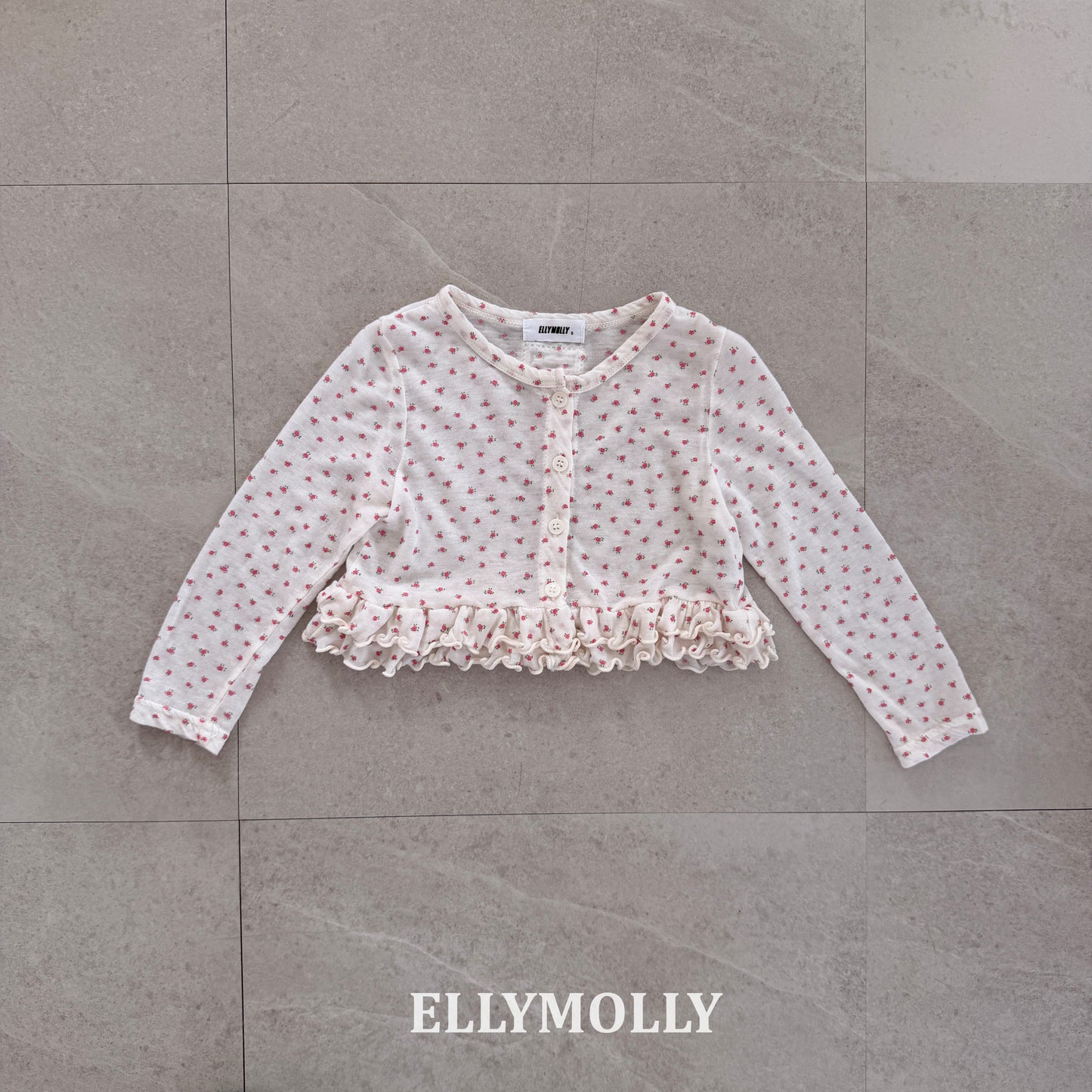 【PREORDER 4日間限定】17.Days Frill Cardigan