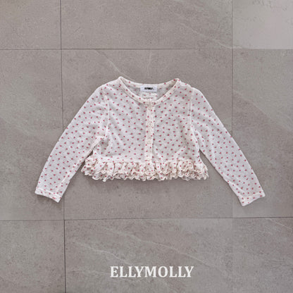 【PREORDER 4日間限定】17.Days Frill Cardigan