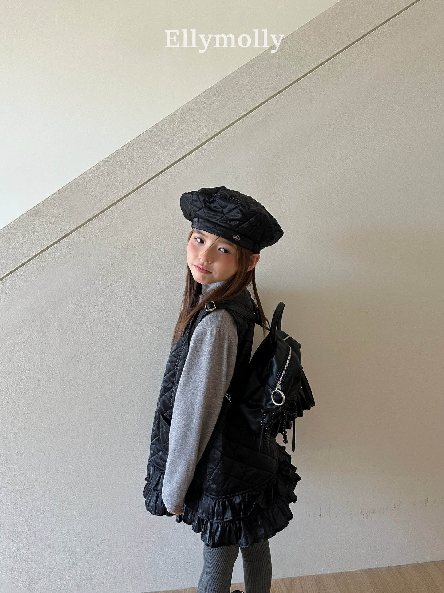 【PRE-ODER〆8.9(sun)】65.Square Frill Bag | ellymolly