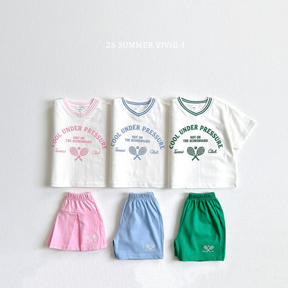 【PREORDER受付終了、ご希望はお問い合わせください。】93.VNeck Tennis Set